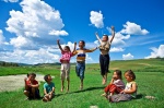 dzieci z Mongolii
